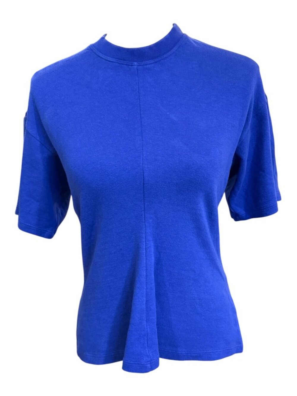 Proenza Schouler Womens Royal Blue T-Shirt Size S NWT